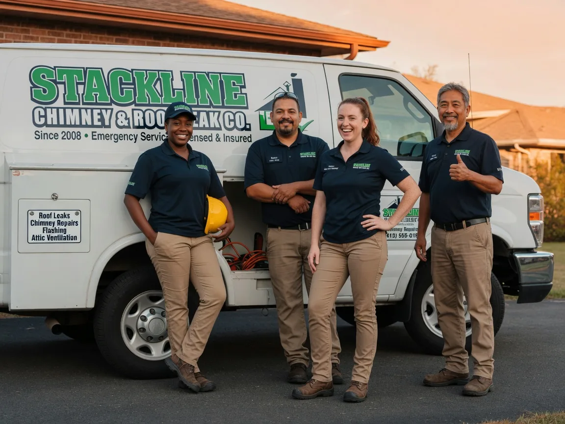 Chimney flashing repair company in Roselle, IL